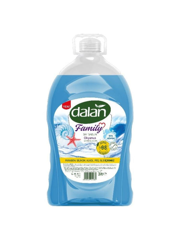 Dalan Ocean Family Pack Liquid Soap 3 Liters
