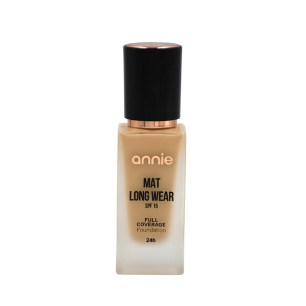Full Coverage Foundation Mat Long Wear SPF 15 Honey 06 Annie 30ml