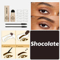 Sheglam Eyebrow Stamp and Stencil Kit, Waterproof, Chocolate