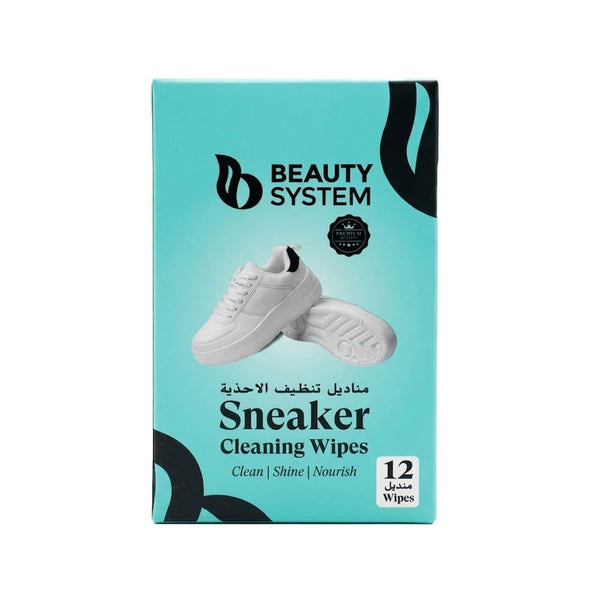 Shoe Cleaning Wipes Quick Clean 12 Wipes Beauty System