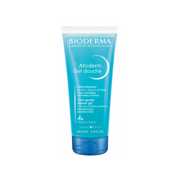Bioderma Atoderm Gentle Shower Gel, Soap-Free, 100ml
