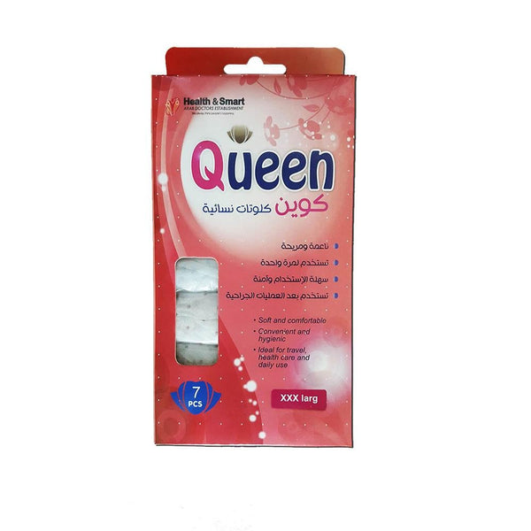 Disposable Briefs for Adults Women's Incontinence Underwear Queen XXXL 7 Pack
