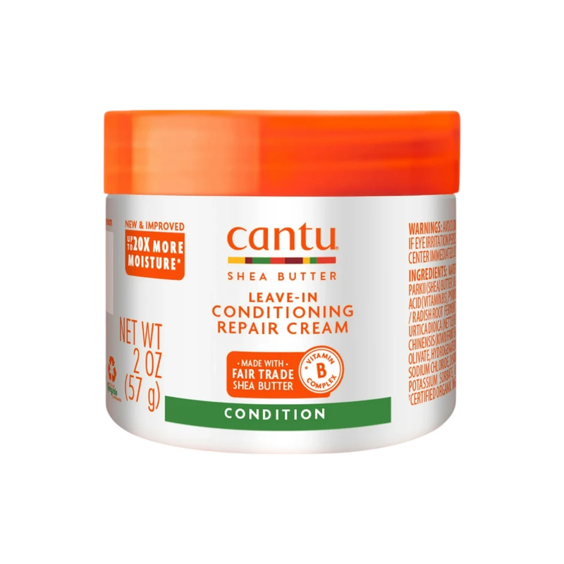 Cantu Shea Butter Hair Repair & Moisturizing Cream for Dry, Brittle Hair, 57g