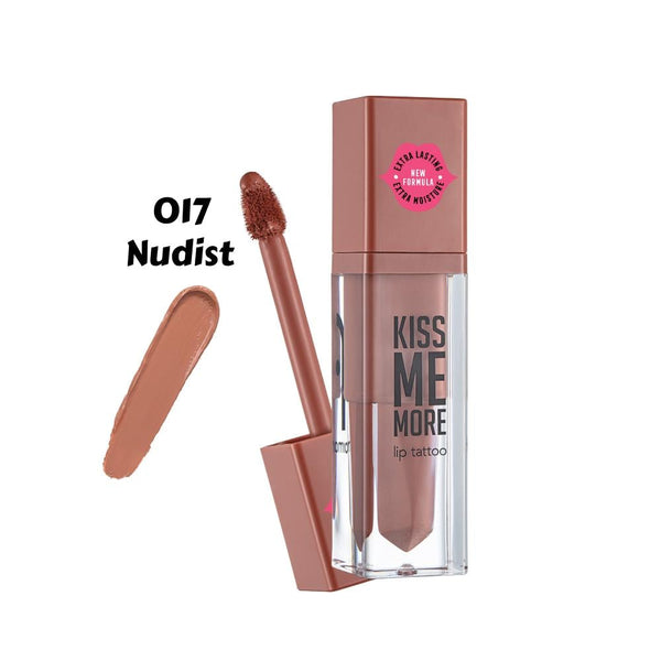 Flormar Kiss Me More Matte Liquid Lipstick 017 Nude Long-Lasting