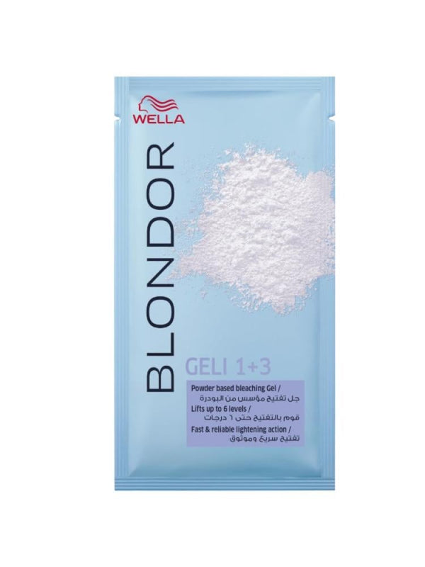 Hair Lightening Gel 3+1 Lightens Up to 6 Shades Wella Blondor 20g