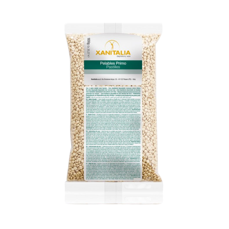 Dole Hair Removal Wax Beads, Italian Formula, 1000g, Green Chlorophyll