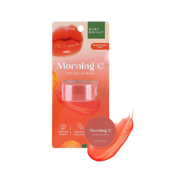 Baby Bright Grapefruit Tart Lip Mask with Vitamin C & E, 3.8g