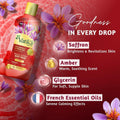 Best Smelling Body Wash Saffron Extract Vatika 500ml