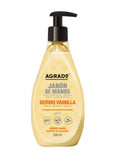 Agrado Dermo Vanilla Liquid Hand Soap - Gentle Cleansing - 500ml