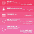 Durex Thin Feel Condoms Natural Sensitivity 6 Count