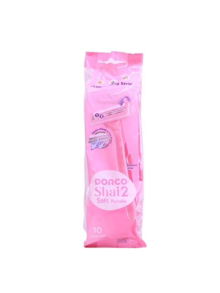 Dorco Shay 2-Blade Women's Razor Set 10 Pieces