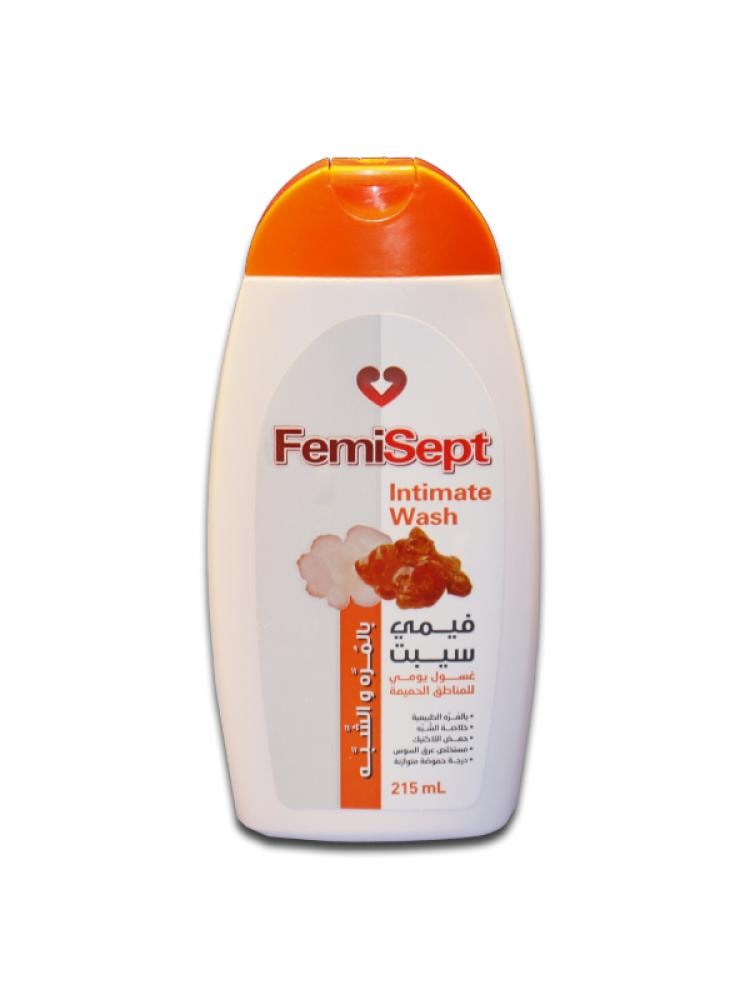 Femi Sept Daily Intimate Wash with Myrrh & Alum - 215ml