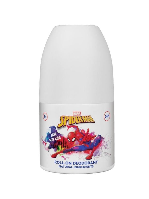 Spider-Man Kids Roll-On Deodorant Gentle Freshness Fab Lab 50ml