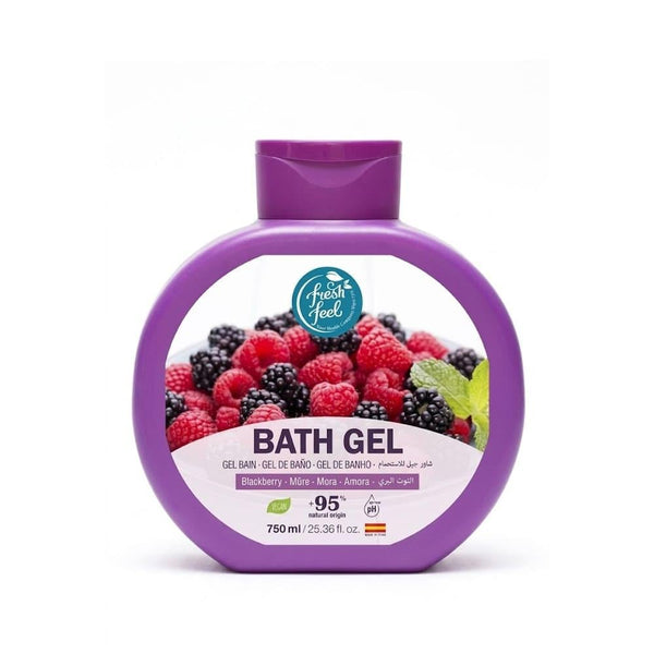 Buy Shower Gel Blackberry Cranberry Fresh Feel 750ml