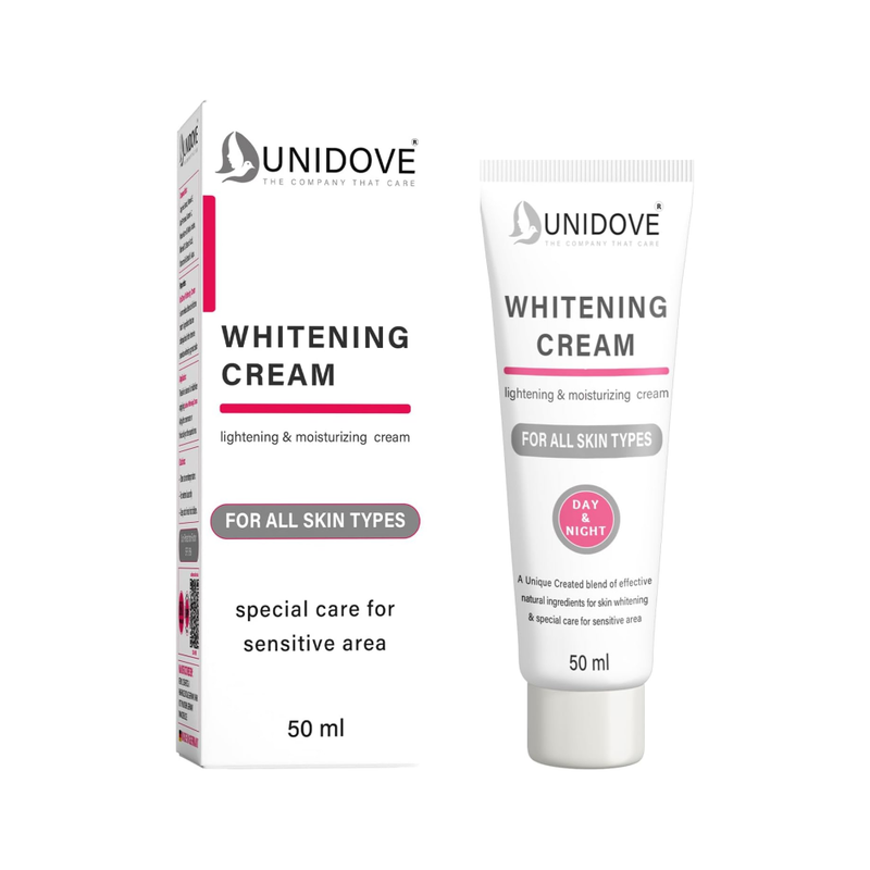 Unidove Brightening Cream for Even Skin Tone and Radiance, 50ml