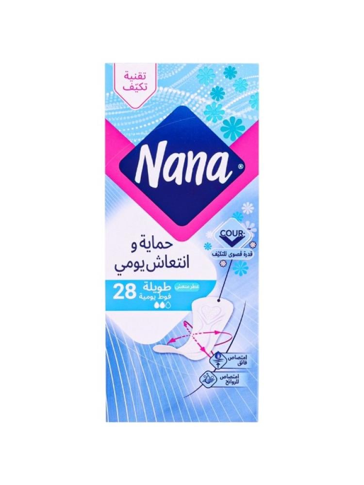 Scented Panty Liners Long Daily Freshness Nana 28 Liners