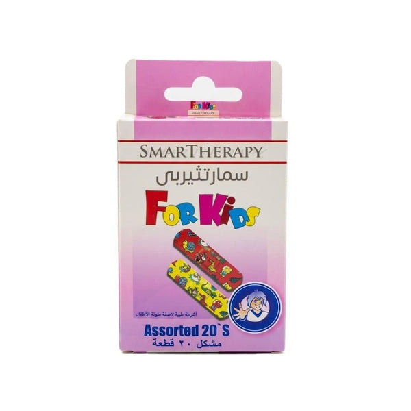 Buy Children's Plasters Fun Designs Sensitive Skin SmartTherapy 20 Pack