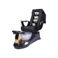 Salon System Massage Chair with Jacuzzi Tub - Black