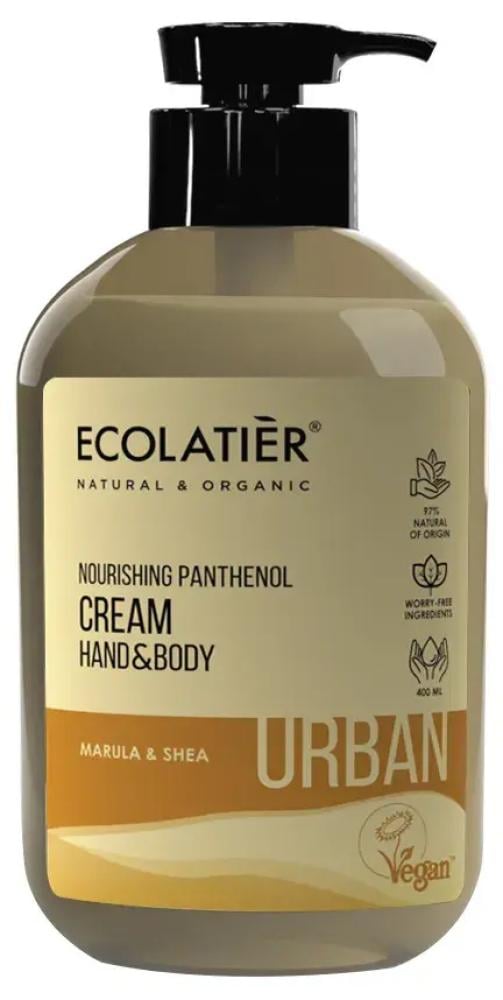 Body Shop Hand Cream Nourishing Panthenol Formula ECOLATIER 400ml
