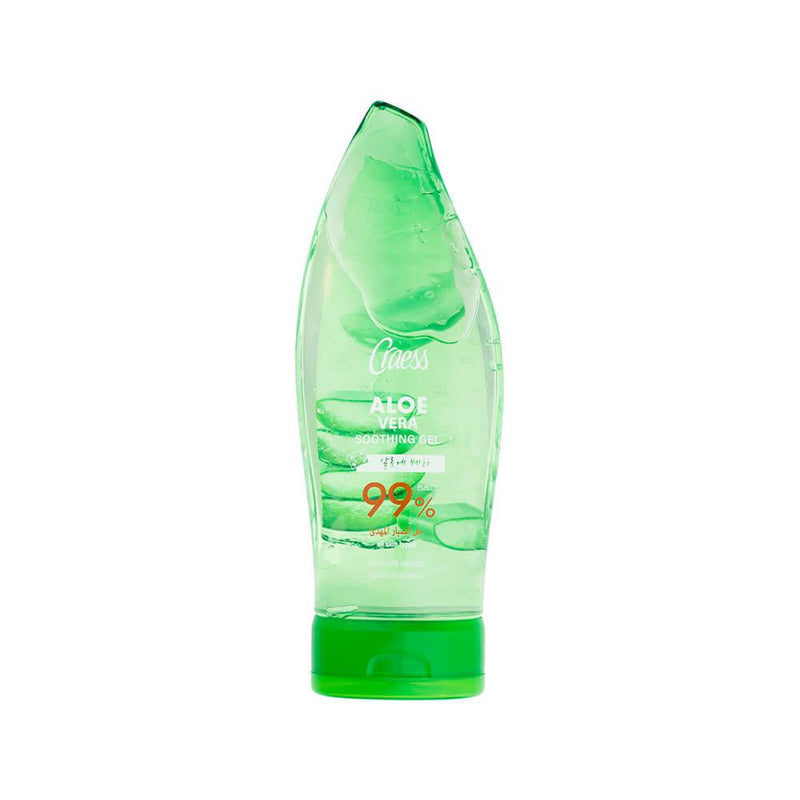 Aloe Vera Gel for Skin Soothing Hydrating Pure Craess 265ml
