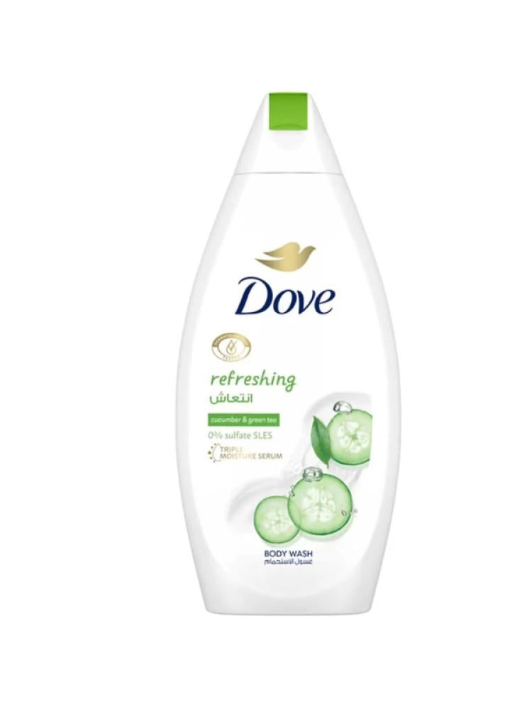 Dove Body Wash Cucumber & Green Tea Hydrating 500ml
