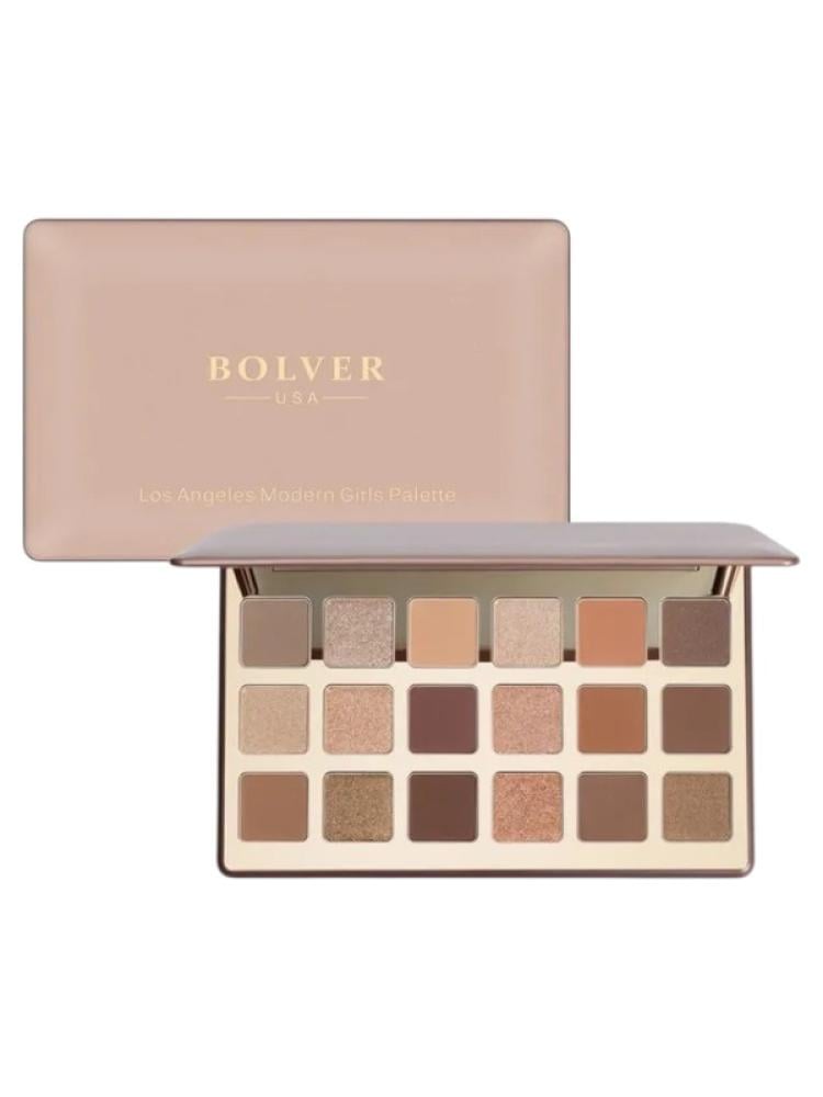 Bolver Los Angeles Modern Girl Eyeshadow Palette - 18 Colors