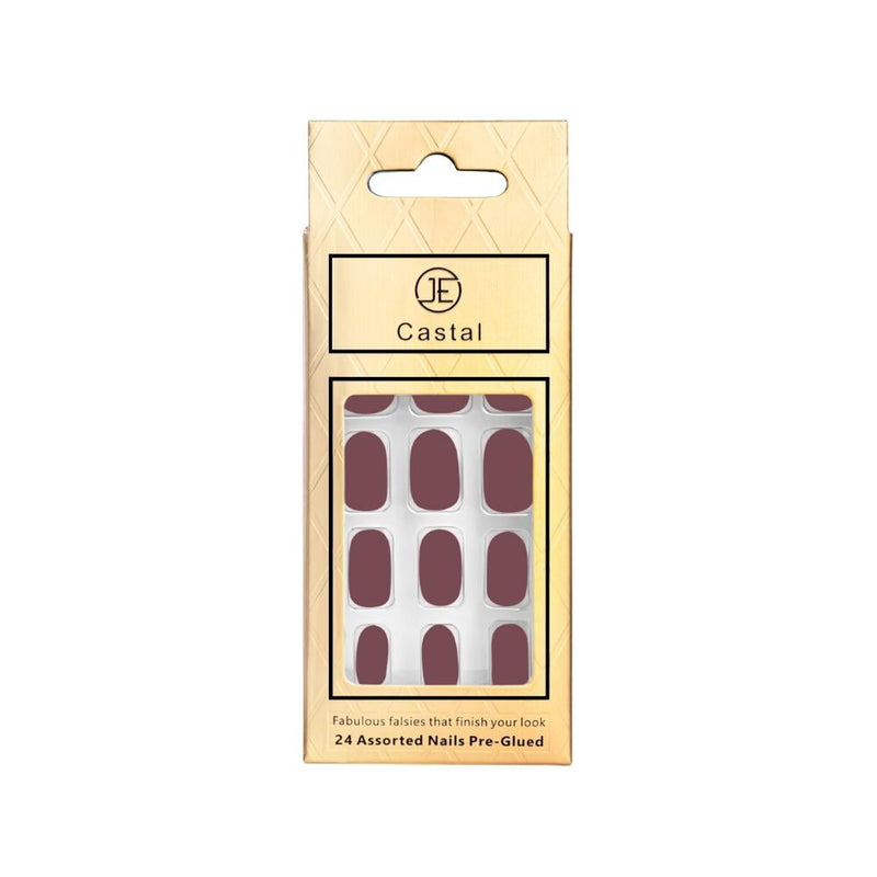 Castal Self-Adhesive Artificial Nails, 24 Pieces