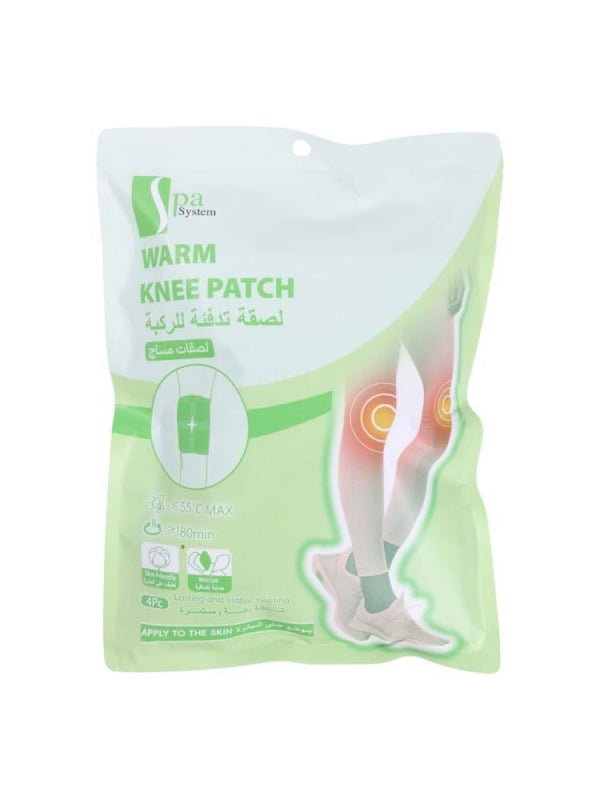 Heat Therapy Patches for Back Knee Warming Relief Spa System 4 Pack
