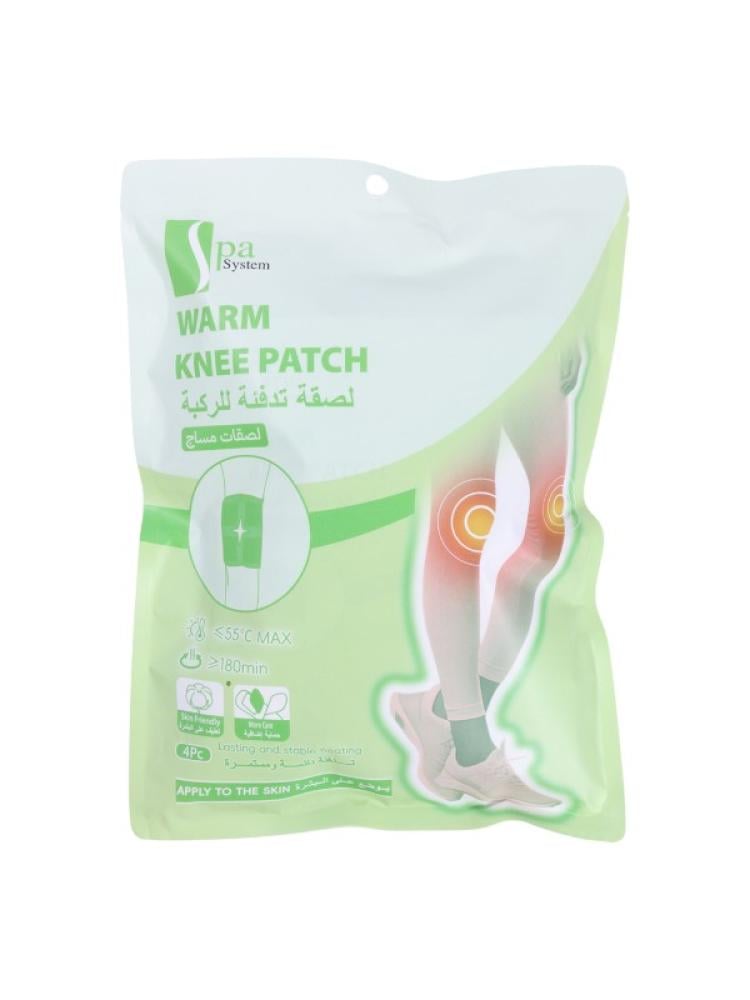 Heat Therapy Patches for Back Knee Warming Relief Spa System 4 Pack