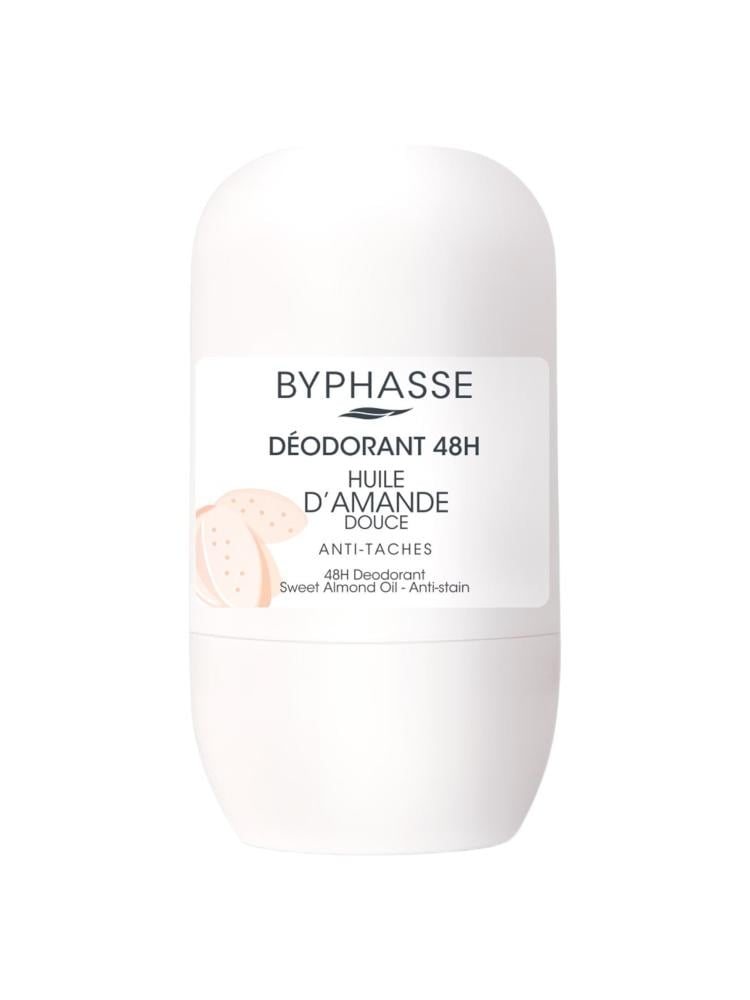 Byphasse Sweet Almond Oil Roll-On Deodorant - 50ml