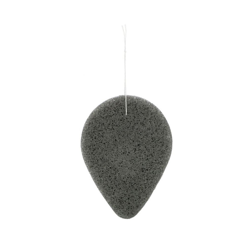 The Face Shop Konjac Sponge with Charcoal for Gentle Facial Exfoliation