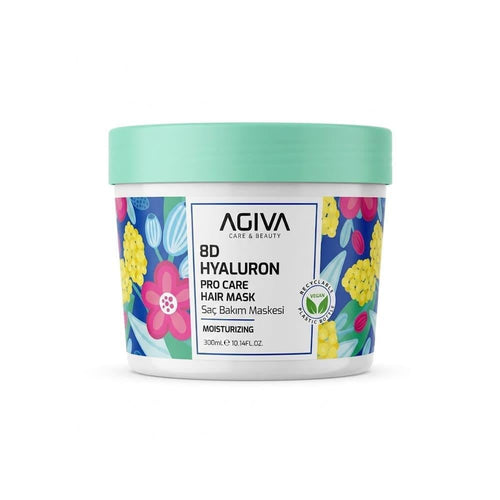 Hair Mask Hydrating Hyaluronic Acid Niacinamide AGIVA 300ml