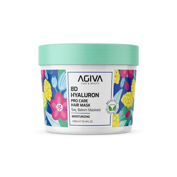 Hair Mask Hydrating Hyaluronic Acid Niacinamide AGIVA 300ml