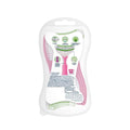Schick Extreme 3 Women's Razor, 3 Blades, Aloe Vera, 12 Count