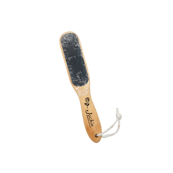 Jackie Wooden Foot File for Exfoliating Dry Skin and Calluses