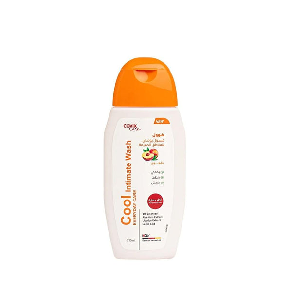 Covix Peach Daily Intimate Wash, pH Balanced, 215ml