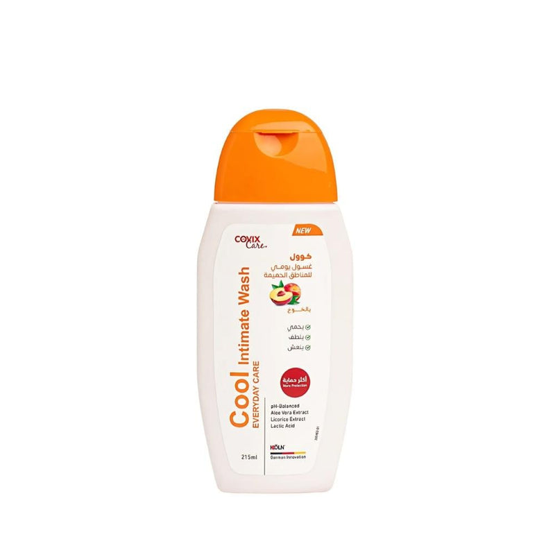 Covix Peach Daily Intimate Wash, pH Balanced, 215ml