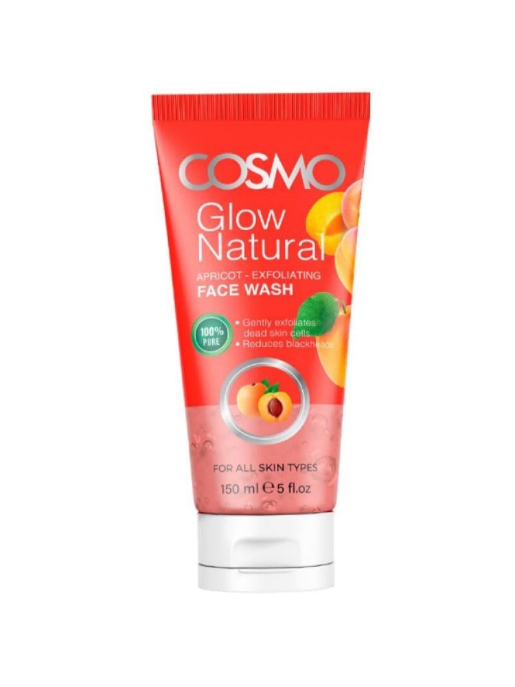 Cosmo Care Apricot Butter Face Scrub Cleanser 150ml - Natural Ingredients