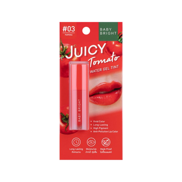 Baby Bright Juicy Tomato Color Water Gel Lip Balm No. 03 2.5g