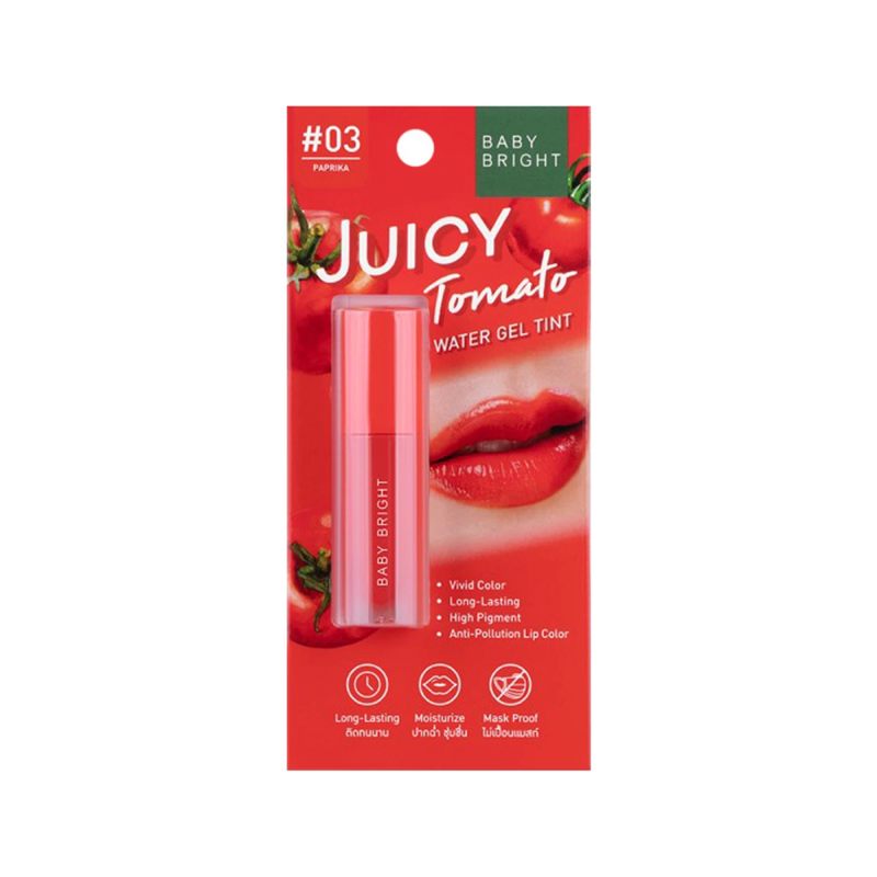 Baby Bright Juicy Tomato Color Water Gel Lip Balm No. 03 2.5g