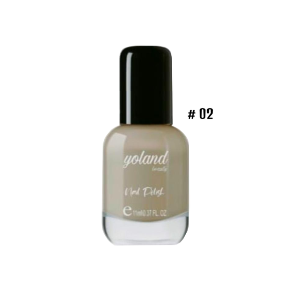 Yolande Beauty Nail Polish 02 Quick-Dry, Glossy Finish