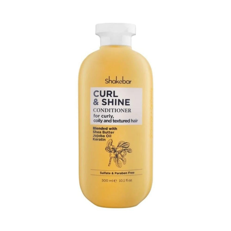 Shakebar Curl & Shine Conditioner for Curly Hair Daily Use 300ml