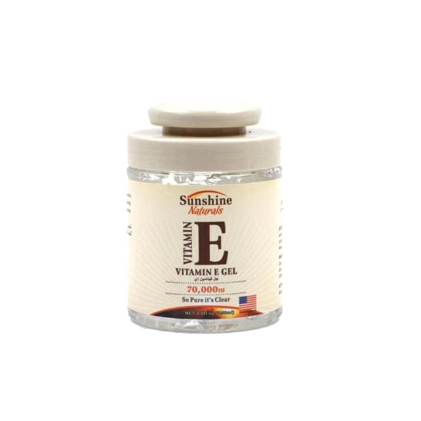 Gel Moisturizer for Oily Skin Vitamin E Sunshine Naturals 250ml