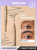 Sheglam Brows On Demand 2-in-1 Brow Pencil Espresso