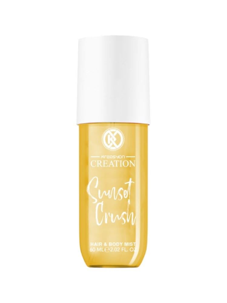 Hair Fragrance Mist Sunset Crush Hair & Body Mist Kreasyon Creation 60ml