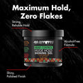 Gummy Professional Braid Control Gel - Strong Hold for Sleek Styles, No Flakes, 500ml