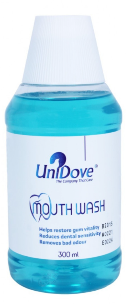 Mouthwash Antibacterial Oral Care Enamel Protection Unidove 300ml