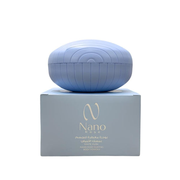 White Linen Body Powder Musk Scented Freshness Nano Rose 200g