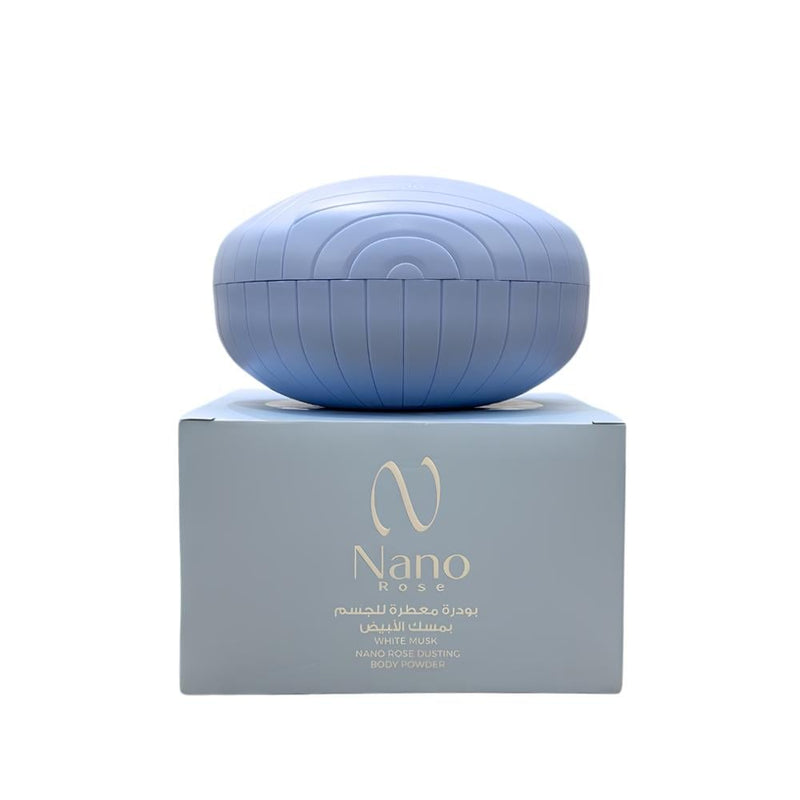 White Linen Body Powder Musk Scented Freshness Nano Rose 200g
