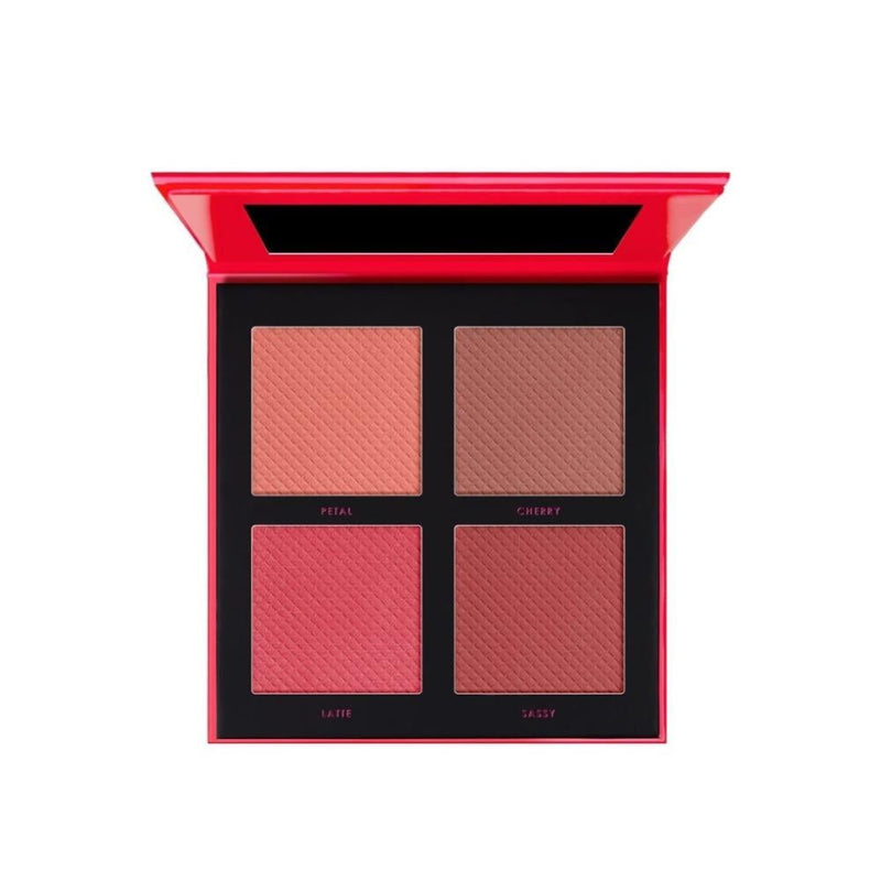 Best Blush Palette 4-Color Shimmer Pigmented Formula Forever 52 DGB004